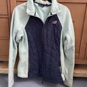 New Balance Mint Green and Navy Ski Jacket